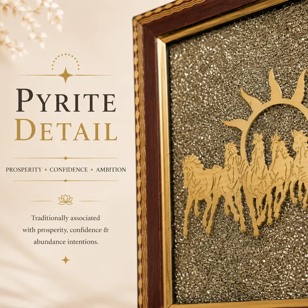 7_Horse_Pyrite_Frame_7_5_Inch_Vastu_D_Cor_For_Prosperity_Success_Default_Title