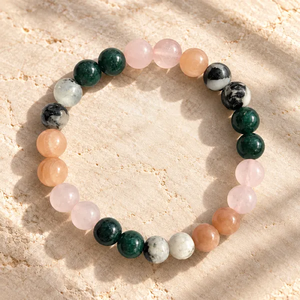 Self_Love_Confidence_Crystal_Bracelet_Rose_Quartz_Sunstone_Green_Jade_Rainbow_Moonstone_Default_Title