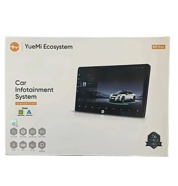 Yuemi_Ecosystem_Yuemi_M1_Pro_Car_Android_Stereo_4gb_Ram_64gb_Rom_Universal_Default_Title