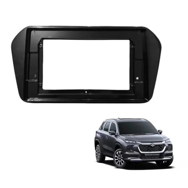 Grand_Vitara_9_Inch_Gloss_Black_Android_Double_Din_Dashboard_Frame_With_Coupler_Default_Title