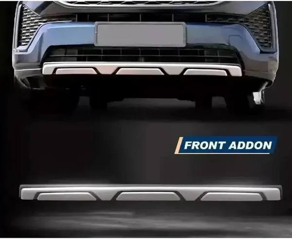 Innova_Hycross_Bumper_Diffuser_Set_Abs_Silver_Black_Default_Title