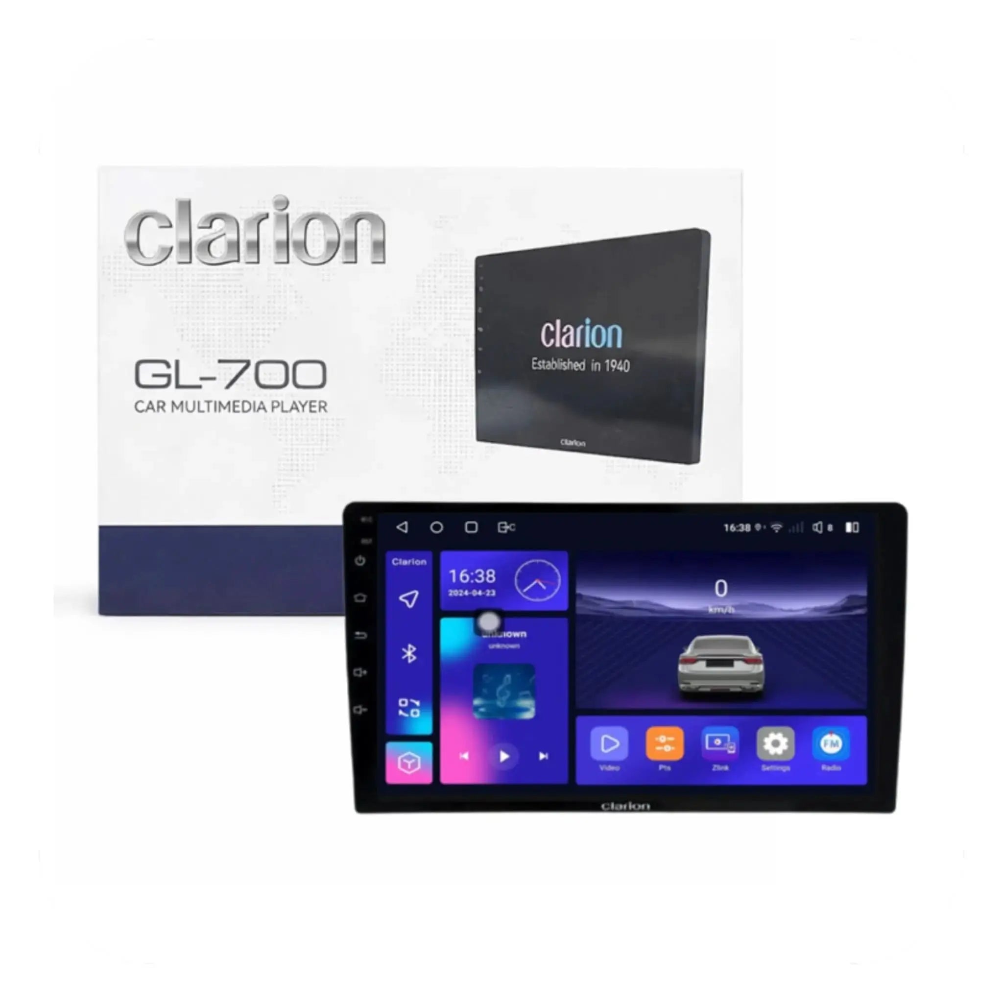 Clarion_Gl700_Android_Car_Stereo_9_Inch_Ips_Display_Wireless_Apple_Carplay_Android_Auto_4gb_64gb_6gb_128gb_Universal_6gb_Ram_128gb_Storage