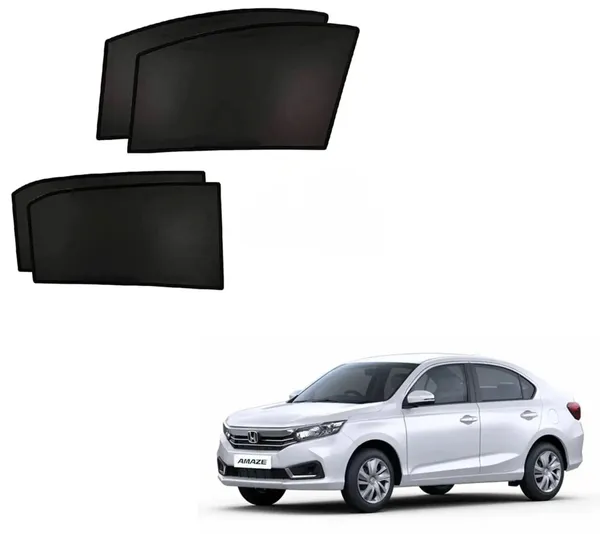 Honda_Amaze_Custom_Fit_Sunshade_Mesh_Window_Covers_Default_Title
