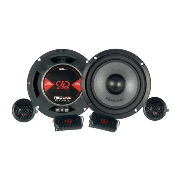 Dd_Audio_Rl_Cw6_5b_6_5_Inch_2_Way_Car_Component_Speaker_Set_Universal_Default_Title