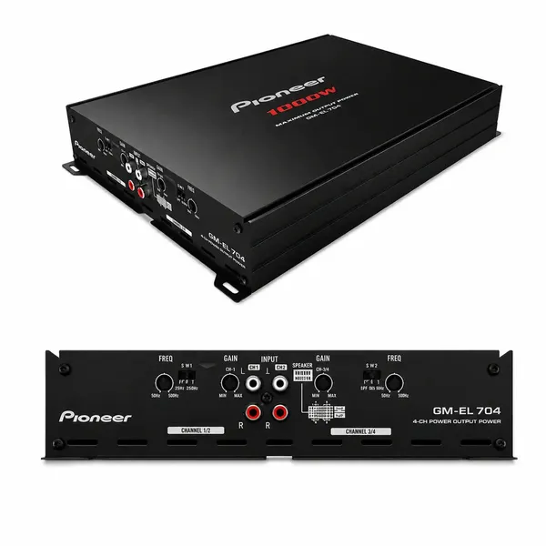 Pioneer_Gm_El704_Xcnid_4_Channel_Bridgeable_Car_Amplifier_Class_Ab_Amplifier_For_Car_Universal_Default_Title