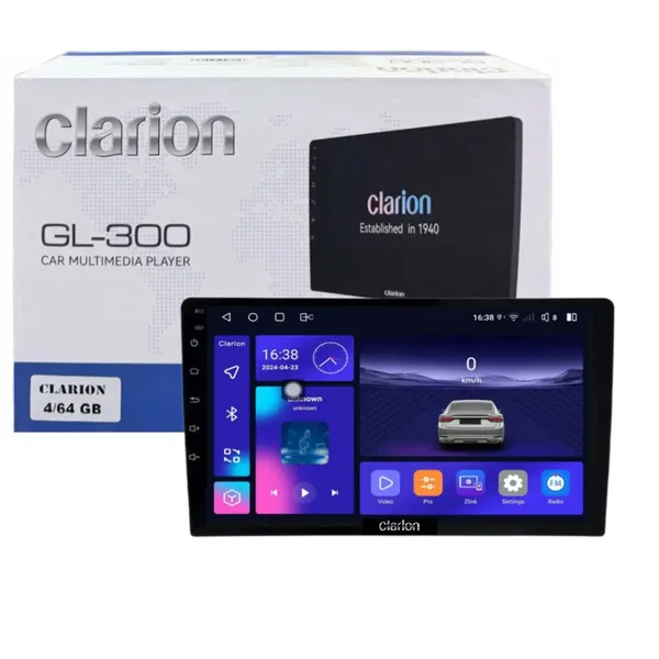 Clarion_Gl_300_Android_Car_Stereo_9_Inch_Ips_Display_4gb_Ram_64gb_Rom_Universal_Default_Title