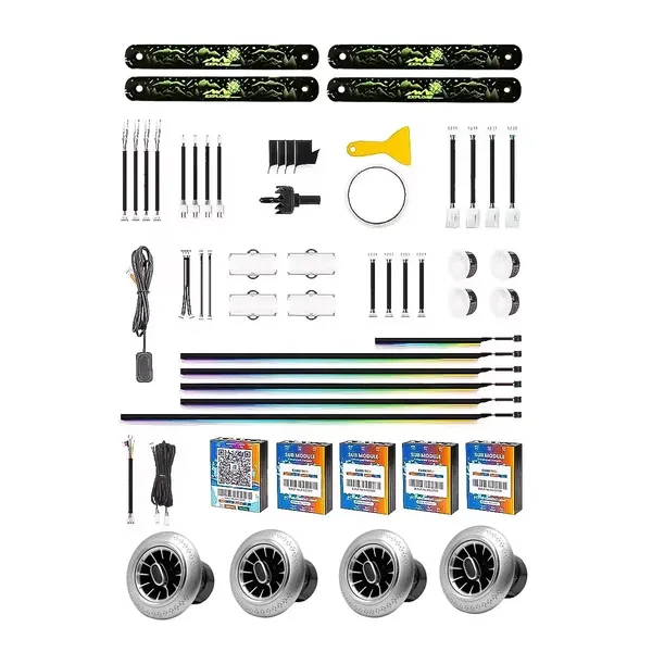 Cardi_K4_26_Piece_Rgb_Ambient_Light_Kit_For_Mahindra_Thar_Roxx_2024_With_App_Control_Default_Title