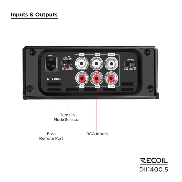 Recoil_Dii1400_5_5_Channel_Amplifier_Rms_100w_X_4_500w_X_1_4_Ohm_Universal_Default_Title