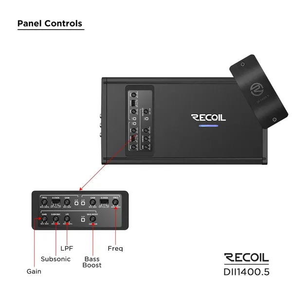 Recoil_Dii1400_5_5_Channel_Amplifier_Rms_100w_X_4_500w_X_1_4_Ohm_Universal_Default_Title