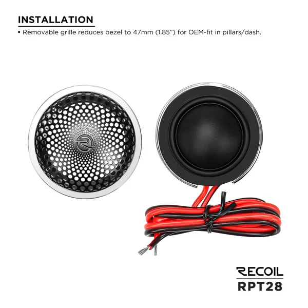 Recoil_Rpt28_28mm_Silk_Dome_Rear_Chamber_Tweeters_Universal_Default_Title