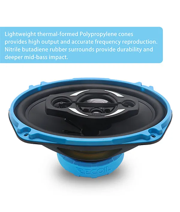 Recoil_Rcx694_6x9_Inch_4_Way_Coaxial_Speakers_Universal_Default_Title