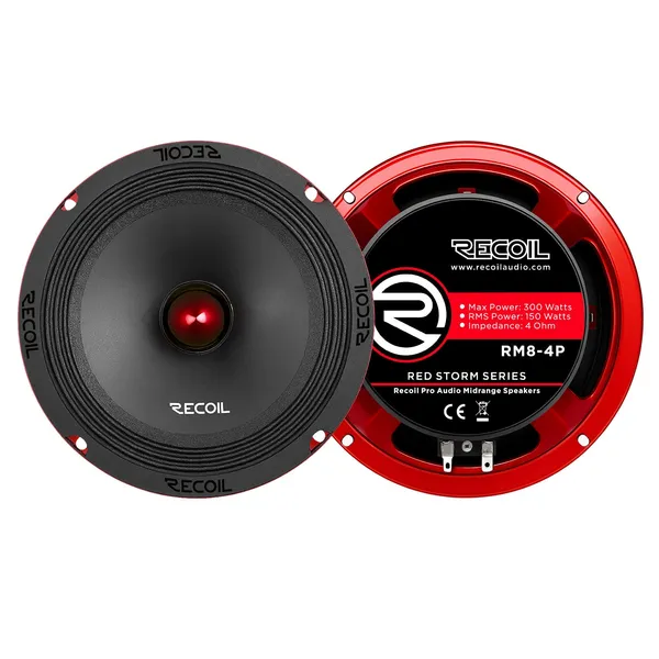 Recoil_Rm8_4p_8_Inch_Pro_Midrange_Speaker_Red_Storm_Series_Universal_Default_Title