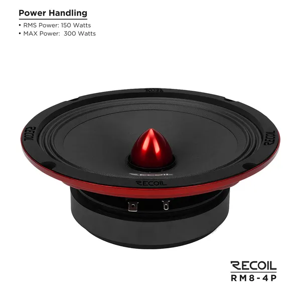 Recoil_Rm8_4p_8_Inch_Pro_Midrange_Speaker_Red_Storm_Series_Universal_Default_Title