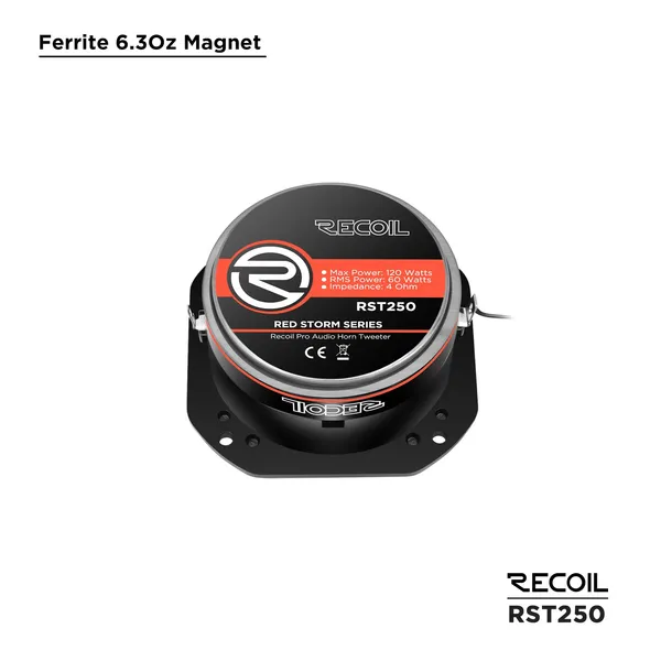 Recoil_Rst250_Bullet_Super_Tweeter_Shallow_Horn_1_Inch_Voice_Coil_Universal_Default_Title