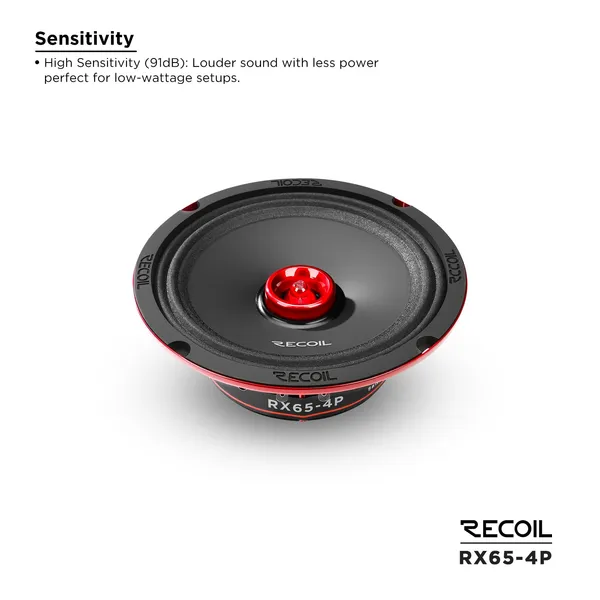 Recoil_Rx65_4p_6_5_Inch_Pro_Coaxial_Speaker_2_Way_Universal_Default_Title
