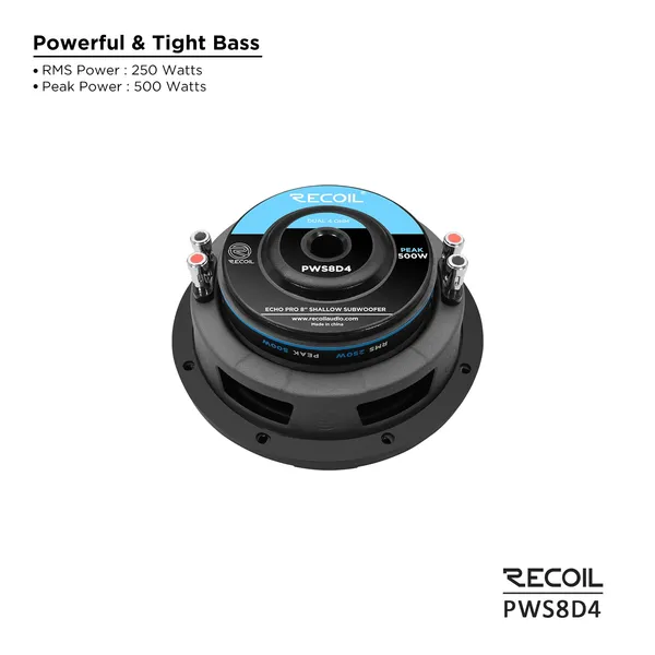 Recoil_Pws8d4_8_Inch_Dual_4_Ohm_Subwoofer_Shallow_Universal_Default_Title