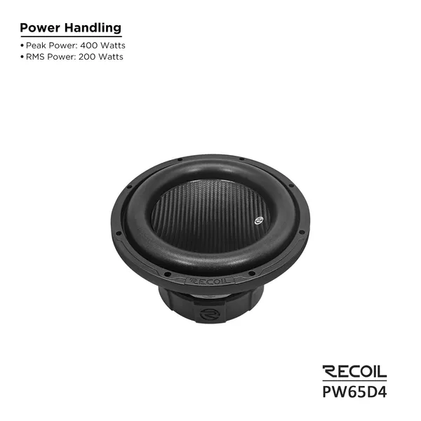 Recoil_Pw65d4_6_5_Inch_Dual_4_Ohm_Subwoofer_Universal_Default_Title