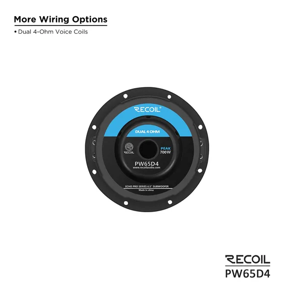 Recoil_Pw65d4_6_5_Inch_Dual_4_Ohm_Subwoofer_Universal_Default_Title