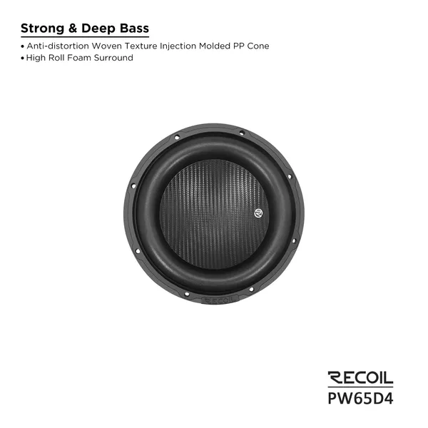 Recoil_Pw65d4_6_5_Inch_Dual_4_Ohm_Subwoofer_Universal_Default_Title