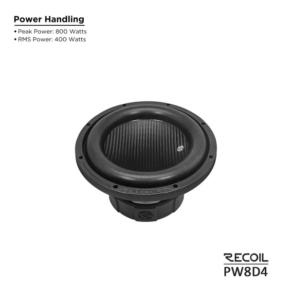 Recoil_Pw8d4_8_Inch_Dual_4_Ohm_Subwoofers_Universal_Default_Title