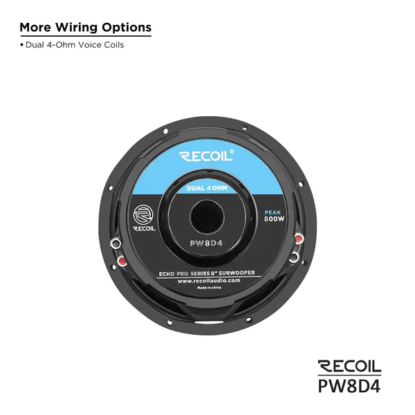 Recoil_Pw8d4_8_Inch_Dual_4_Ohm_Subwoofers_Universal_Default_Title
