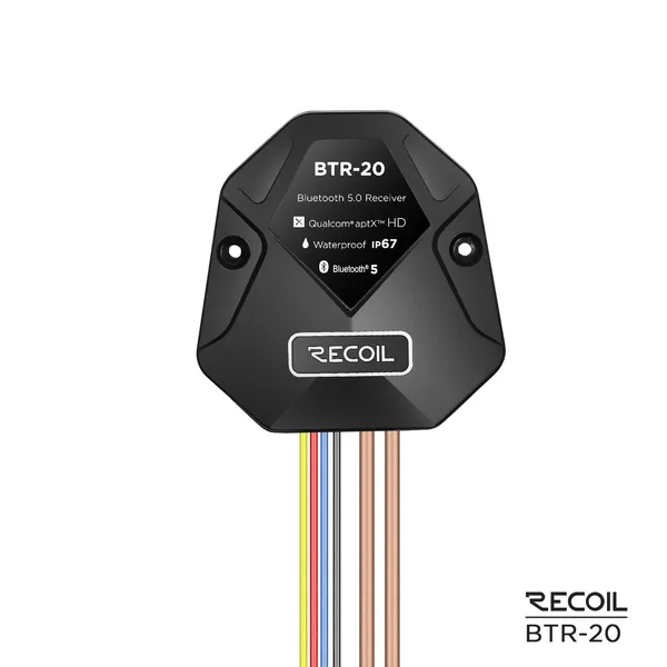 Recoil_Btr_20_Waterproof_Bluetooth_Receiver_Ipx7_Rca_Outputs_Default_Title