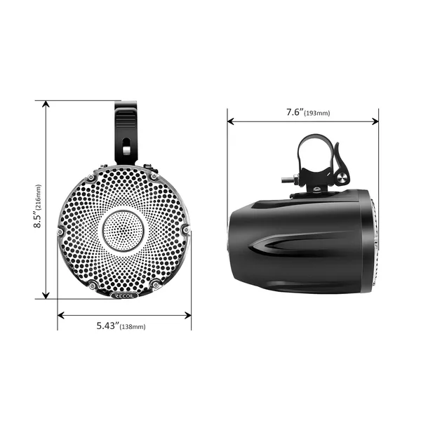 Recoil_R4_P_Pair_Of_4_Inch_Waterproof_Speaker_Audio_Kit_With_Amplifier_Bluetooth_Controller_Default_Title