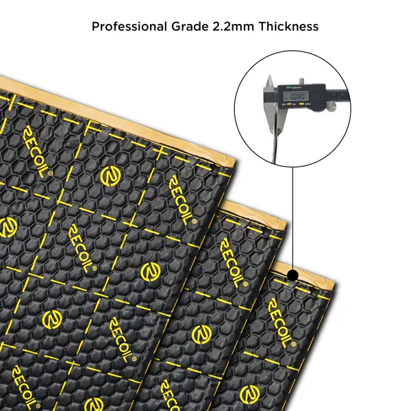Recoil_Xlbk_9_Sheet_Lightweight_Butyl_Damping_Mats_2_2mm_Default_Title