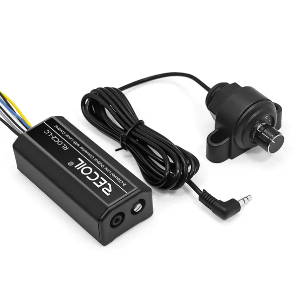 Recoil_Rloc2_Lc_2_Channel_Speaker_To_Rca_Adjustable_Line_Output_Converter_With_Bass_Level_Controller_Universal_Default_Title
