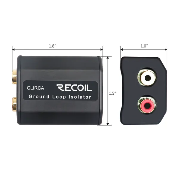 Recoil_Glirca_Rca_Ground_Loop_Isolator_Universal_Default_Title