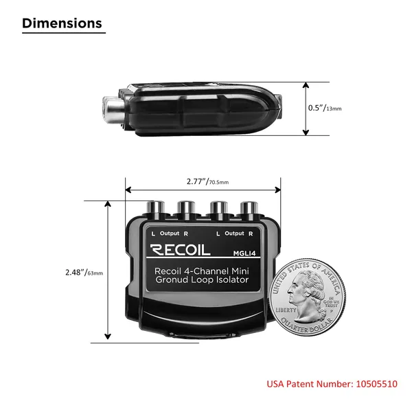 Recoil_Mgli4_4_Channel_Ground_Loop_Isolator_Hi_Fi_Permalloy_Universal_Default_Title