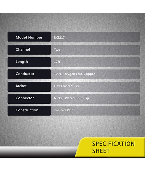 Recoil_Rci217_Pure_Copper_Rca_Cable_Echo_Series_2_Channel_17_Ft_5_M_Default_Title
