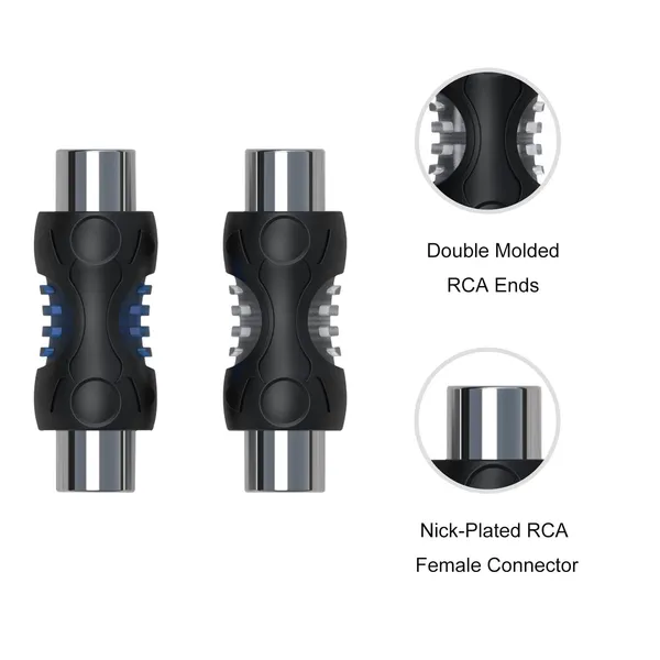 Recoil_Rcc_F8_Rca_Coupler_Female_To_Female_Pack_Of_8_Default_Title