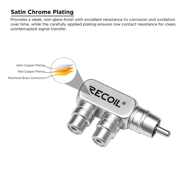 Recoil_Raa_1m2f_Rca_Angled_Adaptor_1_Male_To_2_Female_Default_Title
