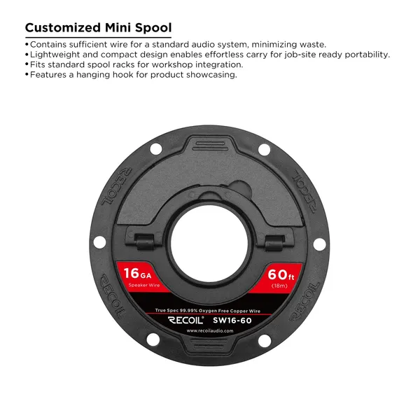Recoil_Sw16_60_Premium_True_Spec_16_Awg_Ofc_Speaker_Wire_60_Ft_Spool_Default_Title