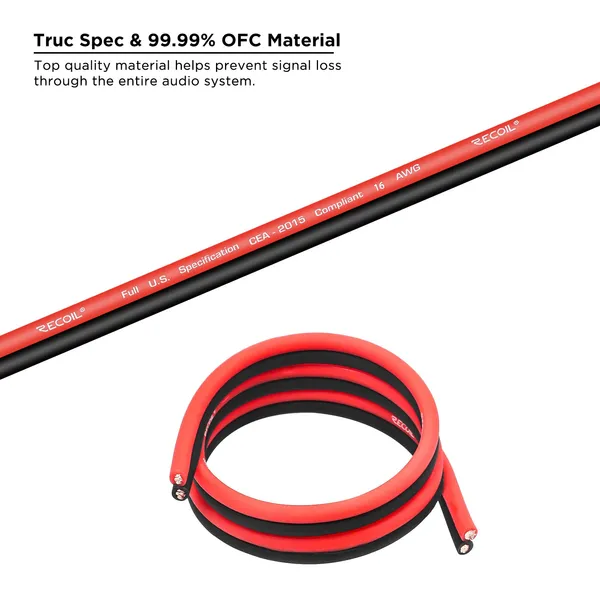 Recoil_Sw16_60_Premium_True_Spec_16_Awg_Ofc_Speaker_Wire_60_Ft_Spool_Default_Title