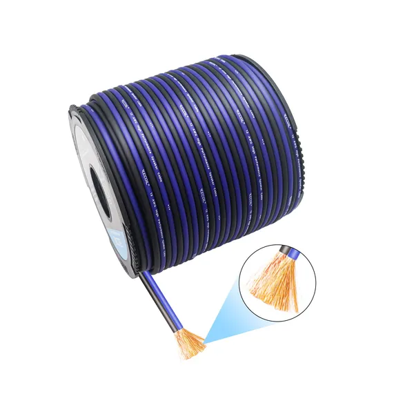 Recoil_Rs12_200_True_Spec_12_Awg_Cca_Speaker_Woofer_Wire_200_Ft_Spool_Blue_Black_Default_Title