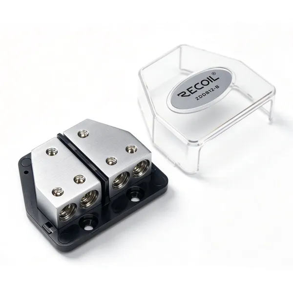 Recoil_Zddb12_Ddb12_Zinc_Dual_Distribution_Block_2_X_4_8_Awg_In_2_X_4_8_Awg_Out_Default_Title