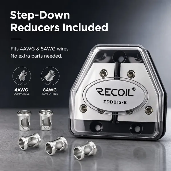 Recoil_Zddb12_Ddb12_Zinc_Dual_Distribution_Block_2_X_4_8_Awg_In_2_X_4_8_Awg_Out_Default_Title