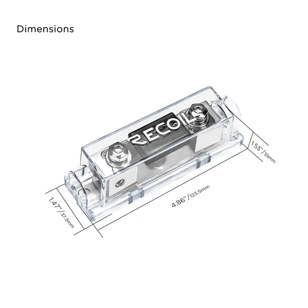 Recoil_Zafh2_100_Inline_Anl_Fuse_Holder_0_2_4_Awg_With_2_X_100a_Fuses_Pair_Default_Title