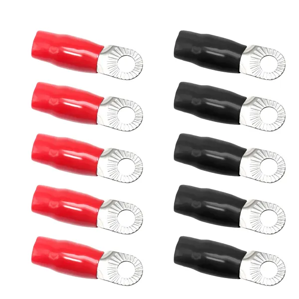 Recoil_Rt038_10_1_0_Awg_Crimp_Ring_Terminals_3_8_Opening_10_Pcs_5_Red_5_Black_Default_Title