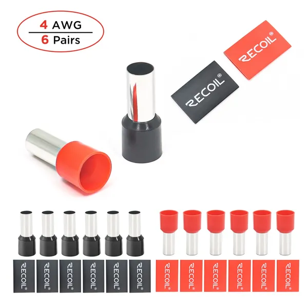 Recoil_Wf412_Wire_Ferrules_Heat_Shrink_Kit_4_Awg_12_Pcs_Default_Title