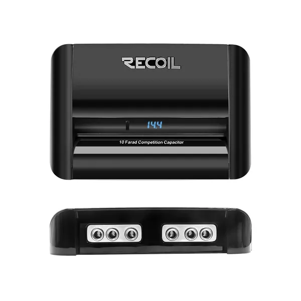 Recoil_Rec10hb_10_Farad_Hybrid_Power_Capacitor_With_Distribution_Block_Default_Title