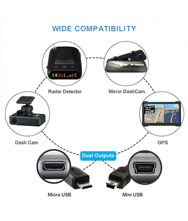 Recoil_Schk2_Dual_Output_Dash_Camera_Hardwire_Kit_Micro_Usb_Mini_Usb_Default_Title