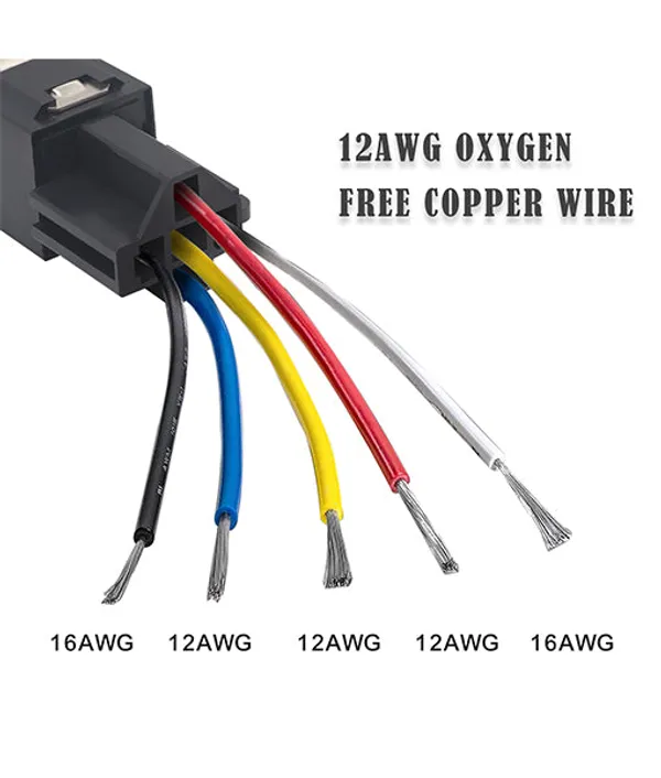 Recoil_Rl3040_K2_12v_5_Pin_Spdt_Relay_Kit_40a_30a_With_Fuse_Holders_Set_Of_2_Default_Title