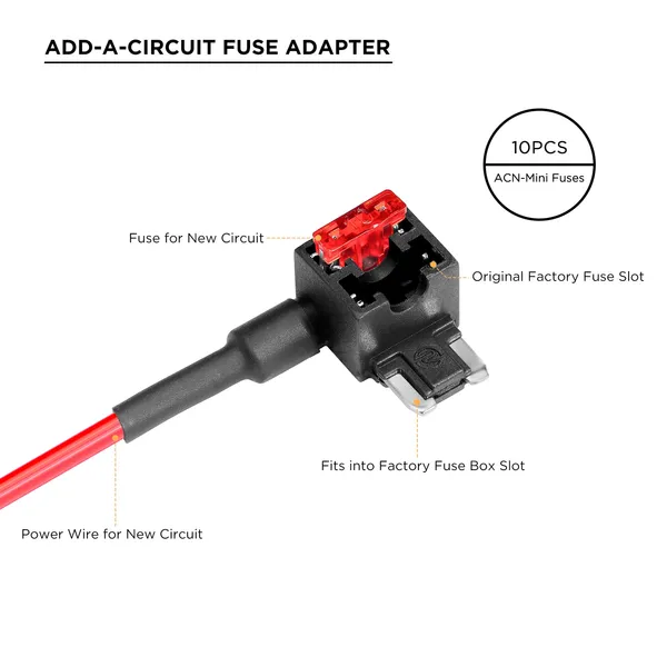 Recoil_Ftr3_10_Low_Profile_Mini_Acn_Fuse_Taps_10_Pcs_Default_Title