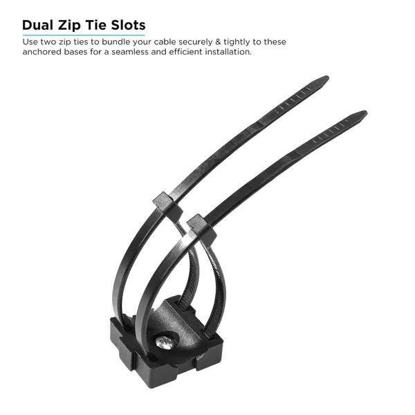 Recoil_Ztm25_K400_Zip_Tie_Mount_Kit_25mm_400_Pcs_For_1_0_To_4_Awg_Wire_Default_Title
