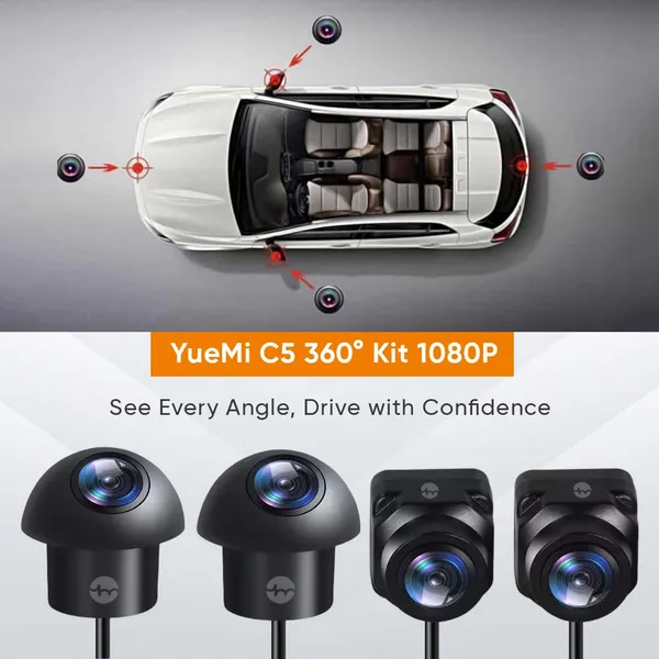 Yuemi_C5_1080p_Ahd_360_Degree_Camera_Kit_4_Way_L_R_F_R_Universal_Default_Title