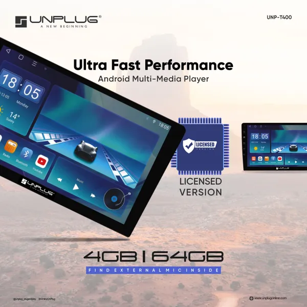 Unplug_Unp_T400_Pro_9_Inch_Android_Car_Stereo_4gb_64gb_Oled_With_Carplay_Android_Auto_Universal_Default_Title