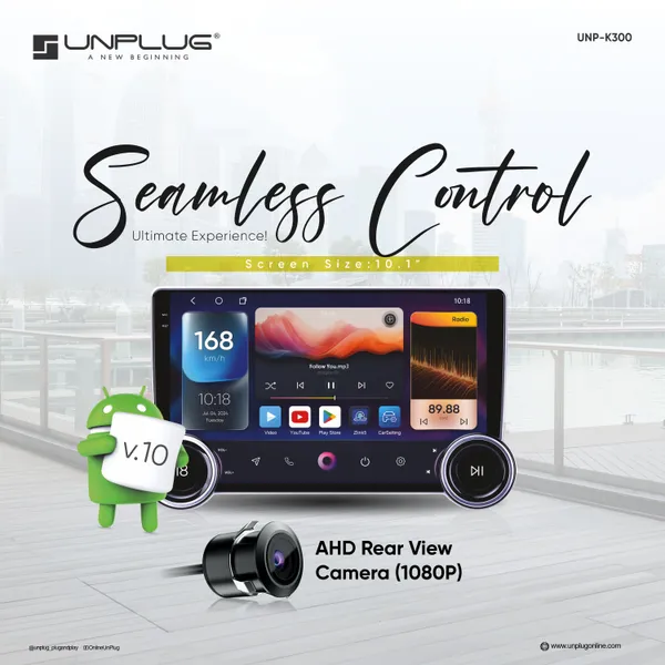 Unplug_Unp_K300n_10_1_Inch_Diamond_Android_Car_Stereo_4gb_64gb_1k_Oled_With_Carplay_Android_Auto_Universal_Default_Title